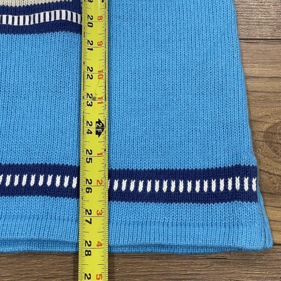 Quacker Factory Sweater Tunic Women Medium Embroidered Sea Life Seashell Coastal - Picture 12 of 12